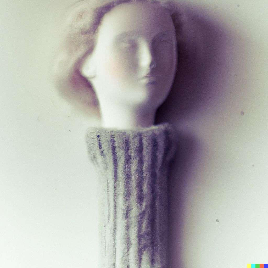 a representation of anxiety, photograph, Polaroid